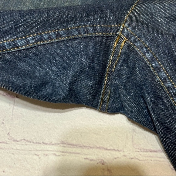 LIZ CLAIBORNE JEANS BOOTCUT dark wash denim women’s pants in size 12 GUC - Picture 7 of 16